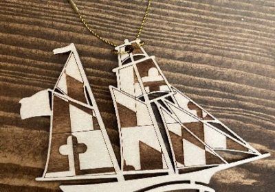 Pride of Baltimore II Maryland Flag Ornament